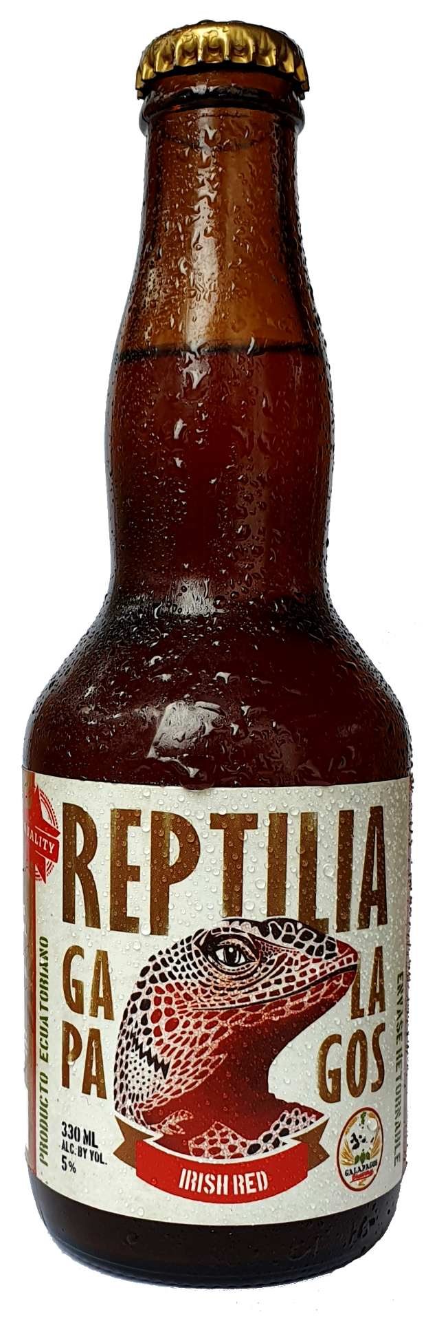 Botella de Irish Red Ale